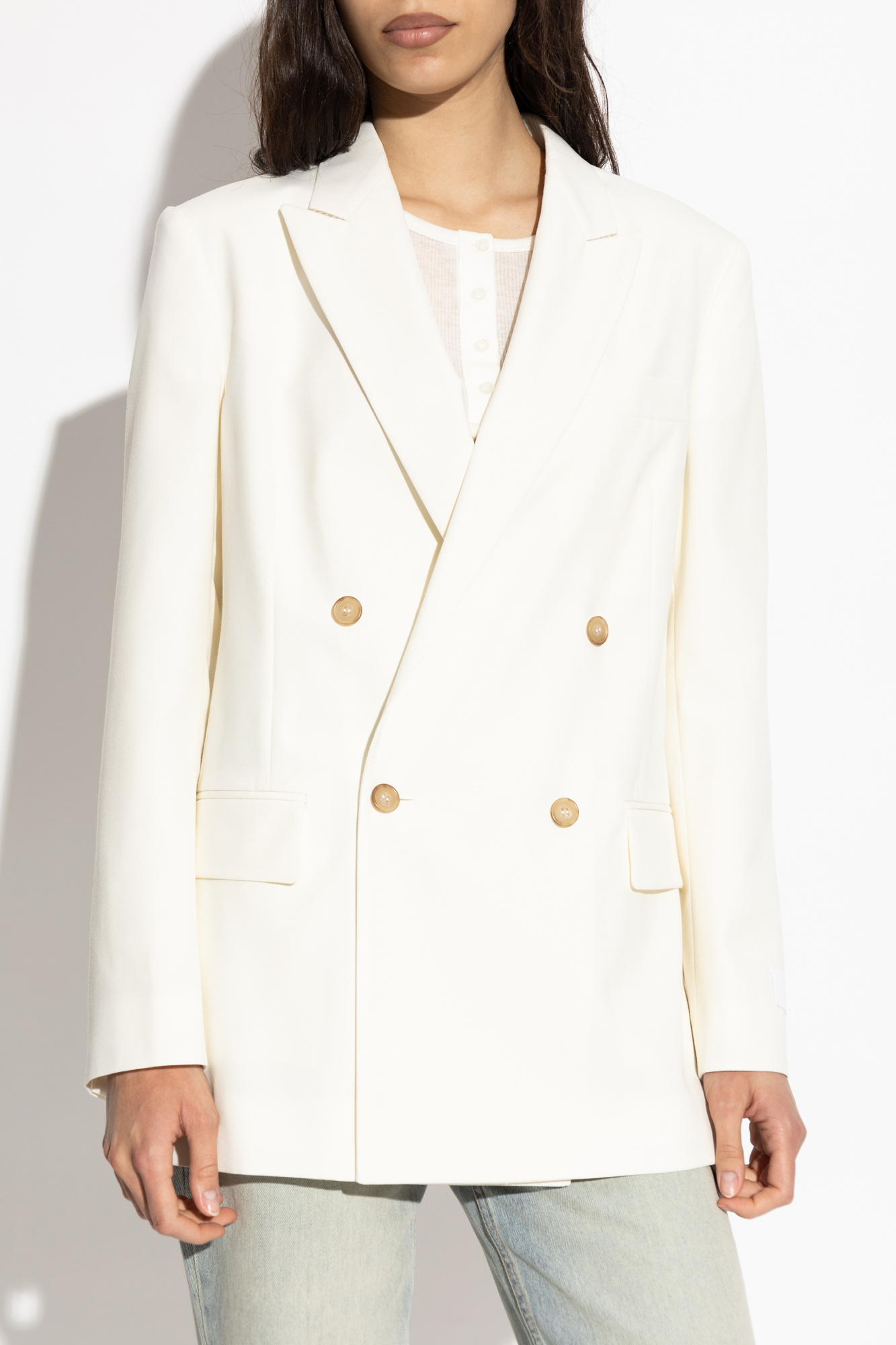 MM6 Maison Margiela Double-breasted blazer | Women's | Vitkac